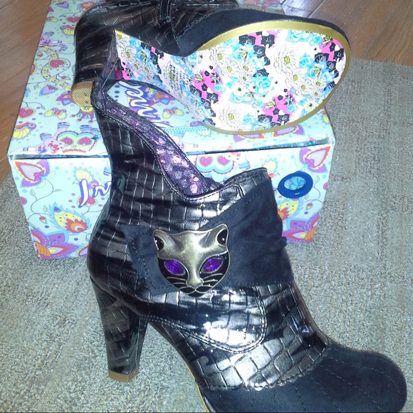 Irregular Choice Shoes - 🎁NEW Irregular Choice Miaow Size 8 8.5 39.5 Boots